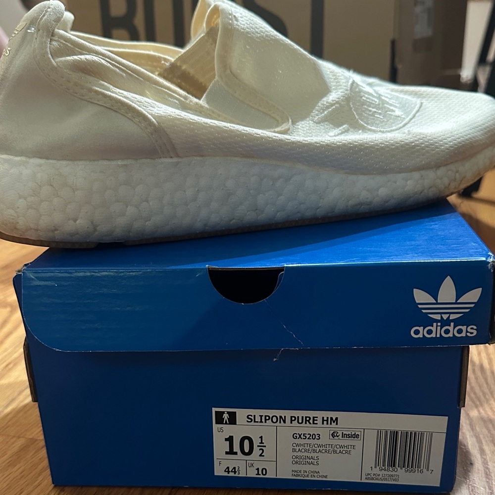 adidas Slip-On Pure HM Cream Sneakers